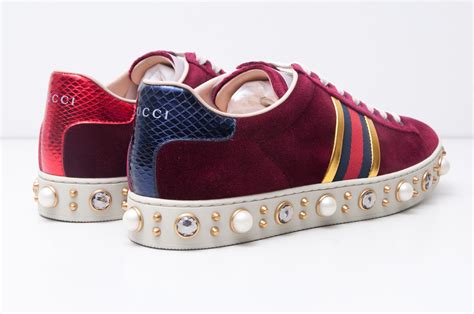 gucci embellished sneakers|original gucci sneakers.